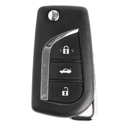 Flip key remote